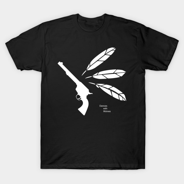 Dances with Wolves T-Shirt by KatuArt